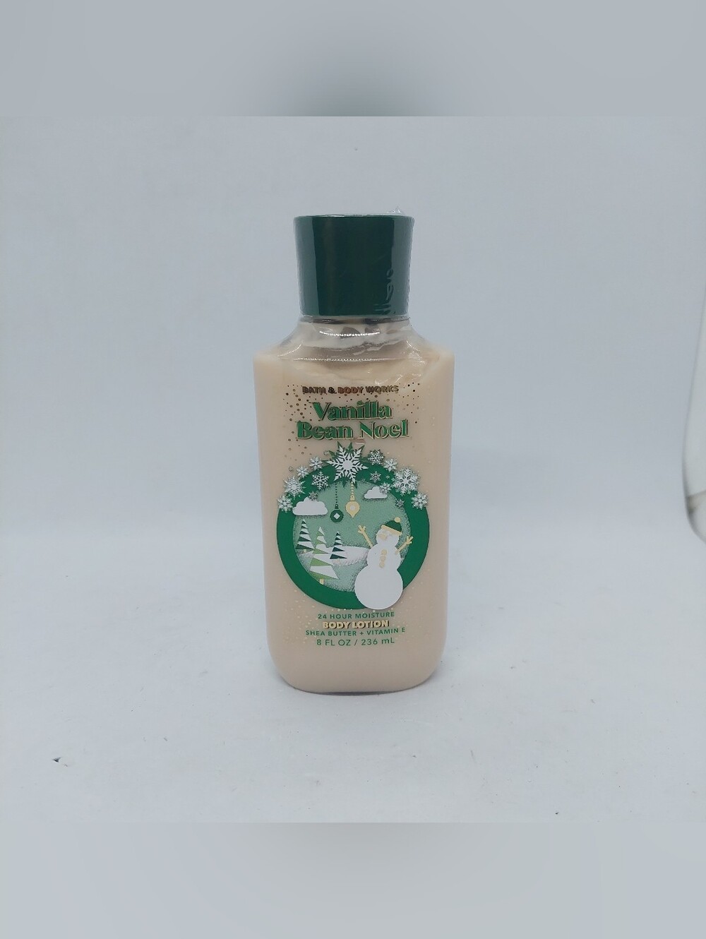 Bath & Body Works Vanilla Bean Noel 24 Hour Moisture Body Lotion 8 Fl Oz New